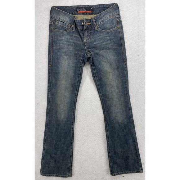 Empyre Gretel Lowrise Bootcut Jeans Women's Size 7 Dark Wash Denim Blue Western - Picture 1 of 13